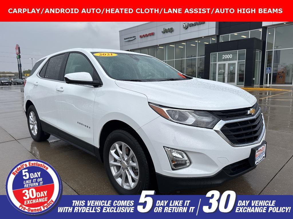 used 2021 Chevrolet Equinox car, priced at $23,115