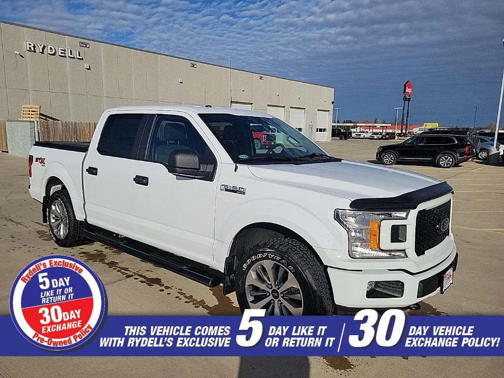 used 2018 Ford F-150 car, priced at $24,524
