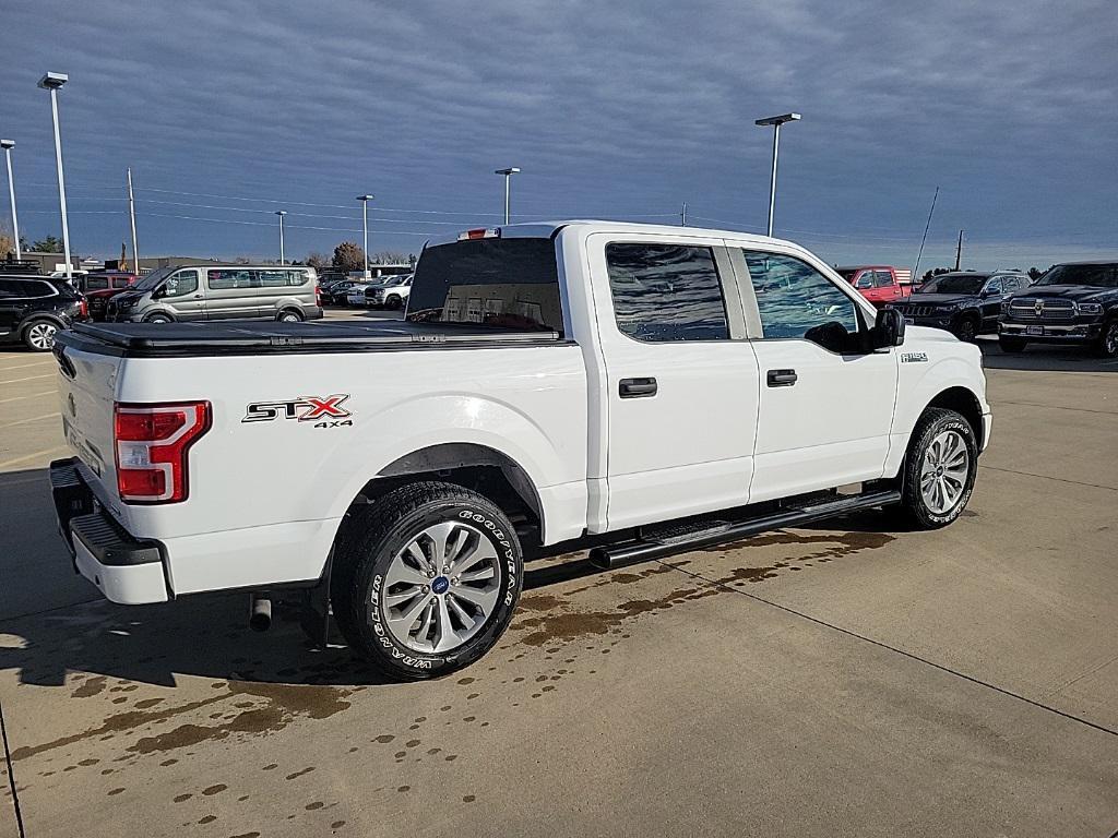 used 2018 Ford F-150 car, priced at $24,524