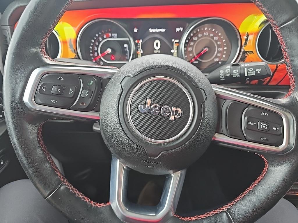 used 2021 Jeep Wrangler Unlimited car, priced at $33,487