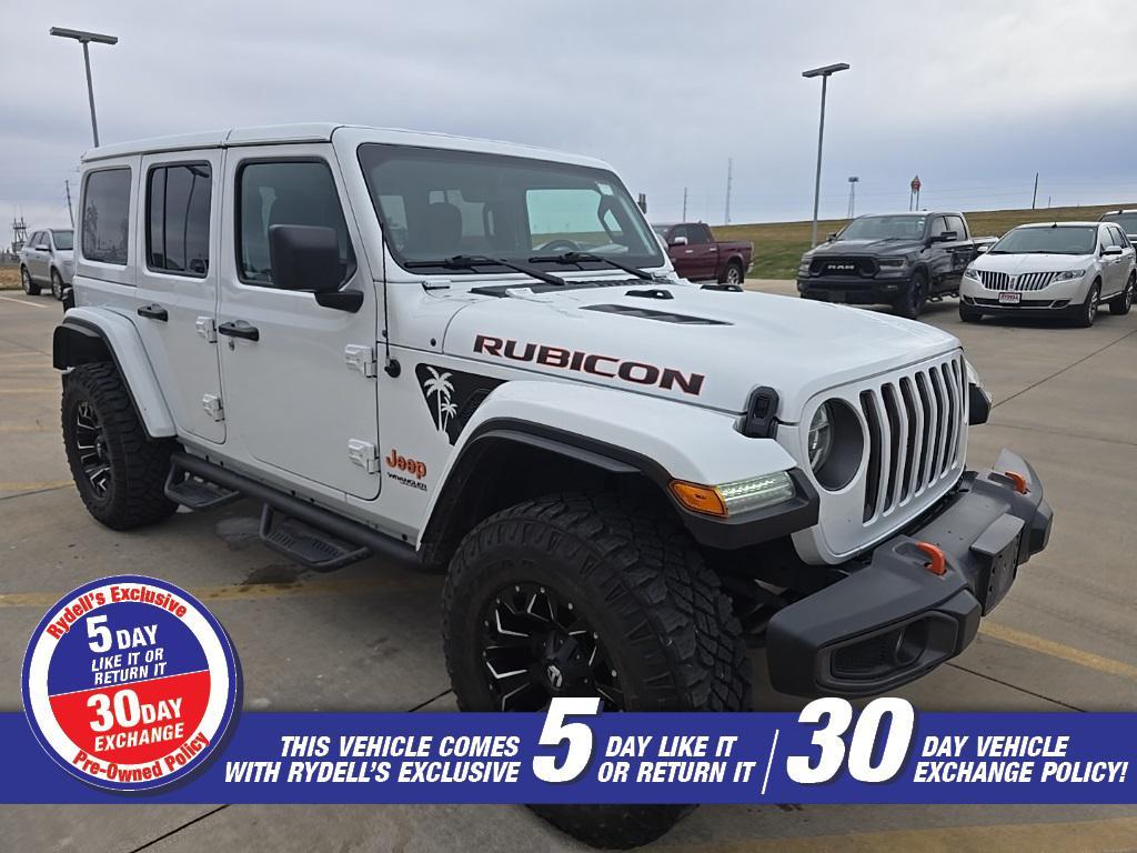 used 2021 Jeep Wrangler Unlimited car, priced at $33,487