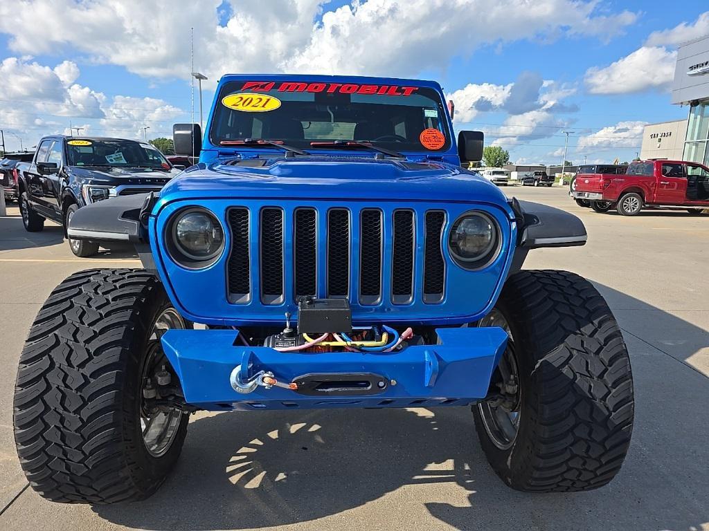 used 2021 Jeep Wrangler Unlimited car, priced at $38,259