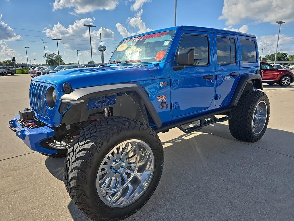 used 2021 Jeep Wrangler Unlimited car, priced at $38,259