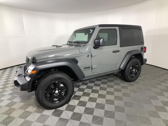 used 2023 Jeep Wrangler car, priced at $34,498