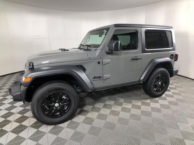 used 2023 Jeep Wrangler car, priced at $34,498