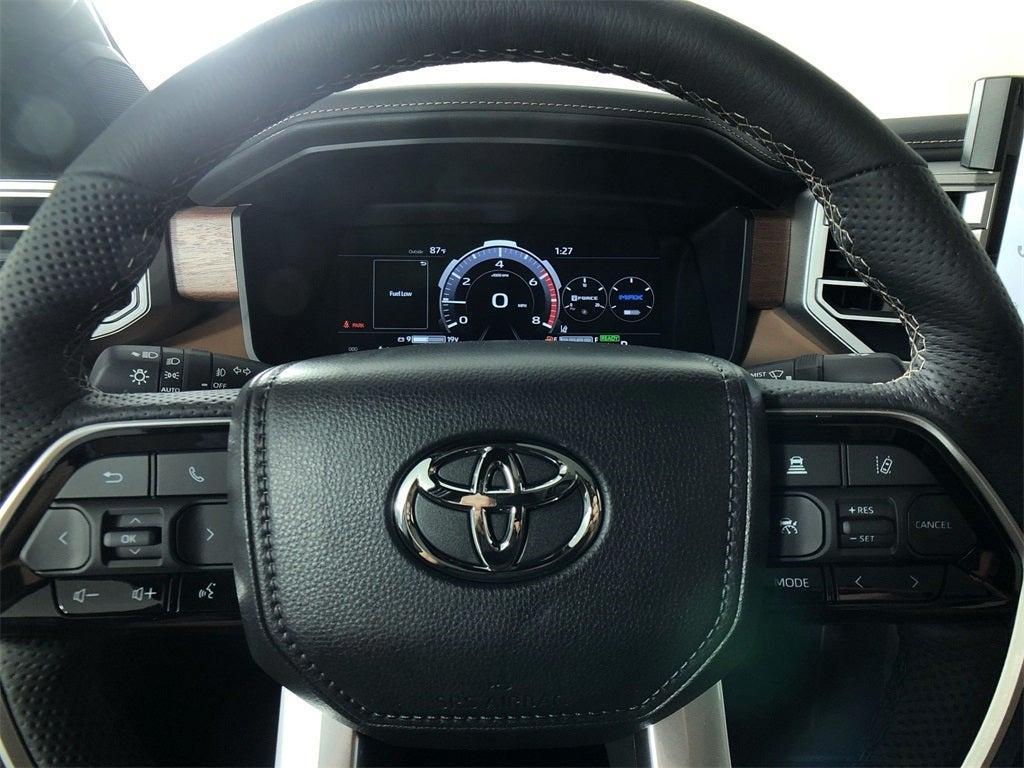 new 2025 Toyota Tundra Hybrid car, priced at $75,180