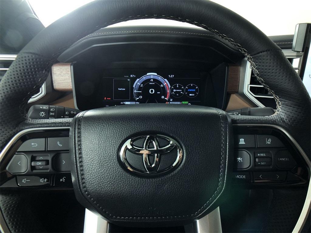 new 2025 Toyota Tundra Hybrid car, priced at $75,180