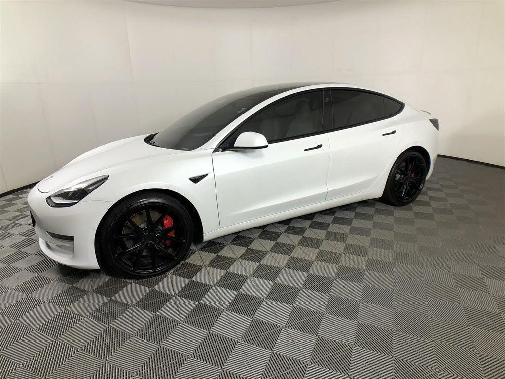 used 2021 Tesla Model 3 car, priced at $28,998