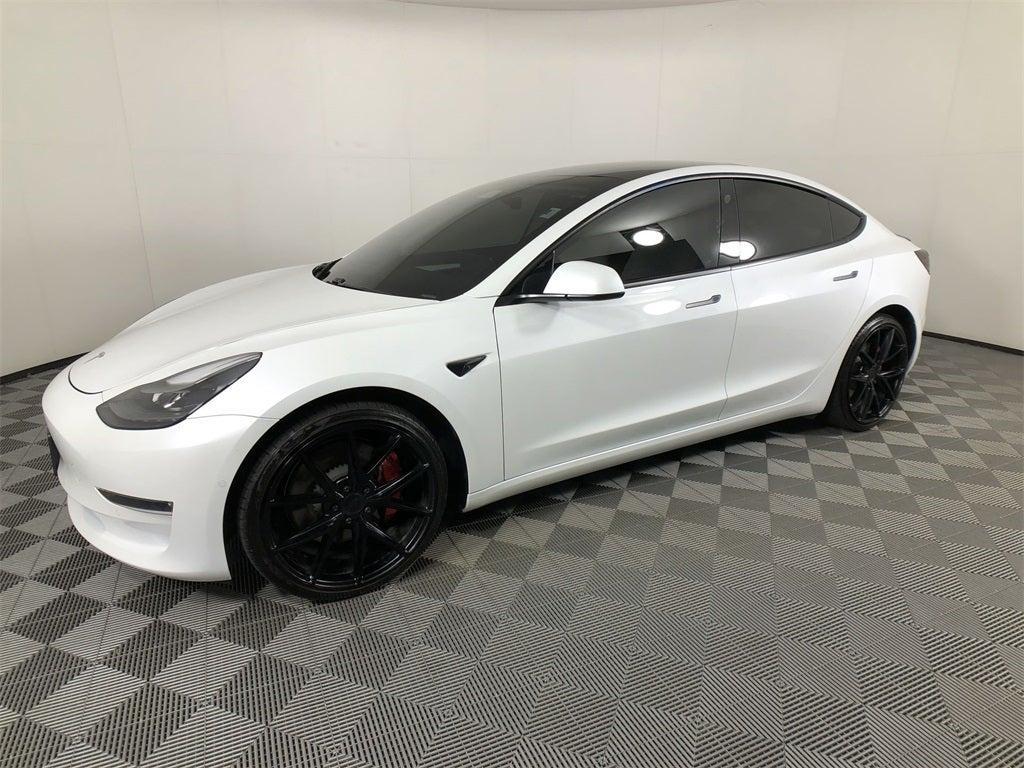 used 2021 Tesla Model 3 car, priced at $28,998