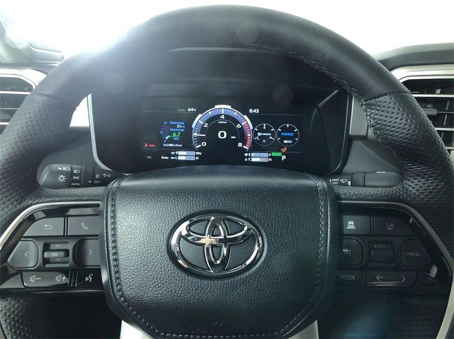 new 2024 Toyota Tundra Hybrid car, priced at $63,554