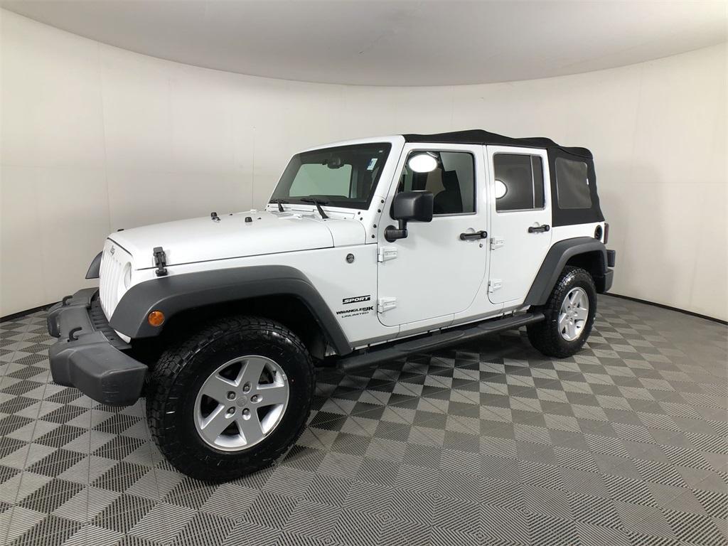 used 2018 Jeep Wrangler JK Unlimited car, priced at $24,498