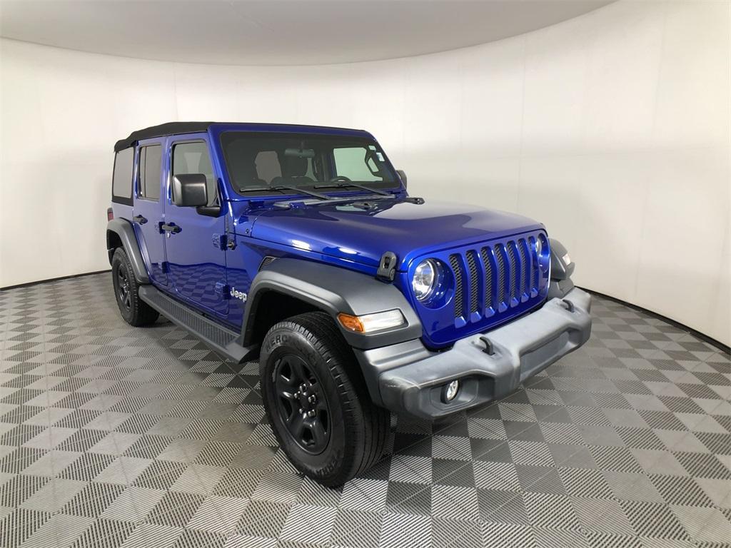 used 2019 Jeep Wrangler Unlimited car, priced at $25,298
