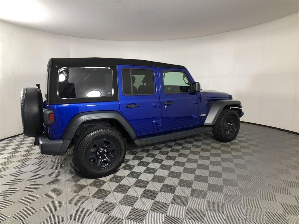 used 2019 Jeep Wrangler Unlimited car, priced at $24,398