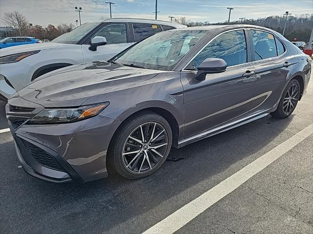 used 2021 Toyota Camry car, priced at $23,398