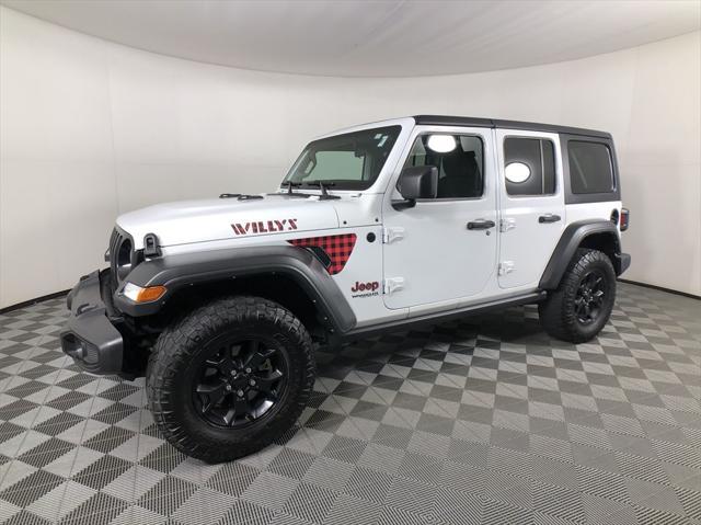 used 2022 Jeep Wrangler car, priced at $27,498