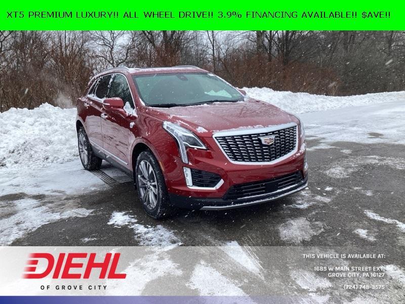 new 2025 Cadillac XT5 car, priced at $58,038