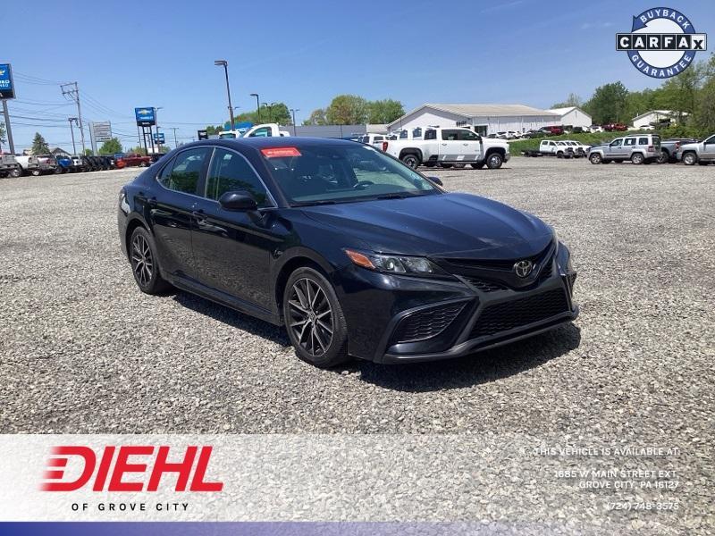 used 2021 Toyota Camry car, priced at $21,587