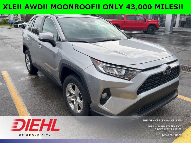 used 2020 Toyota RAV4 car, priced at $27,000