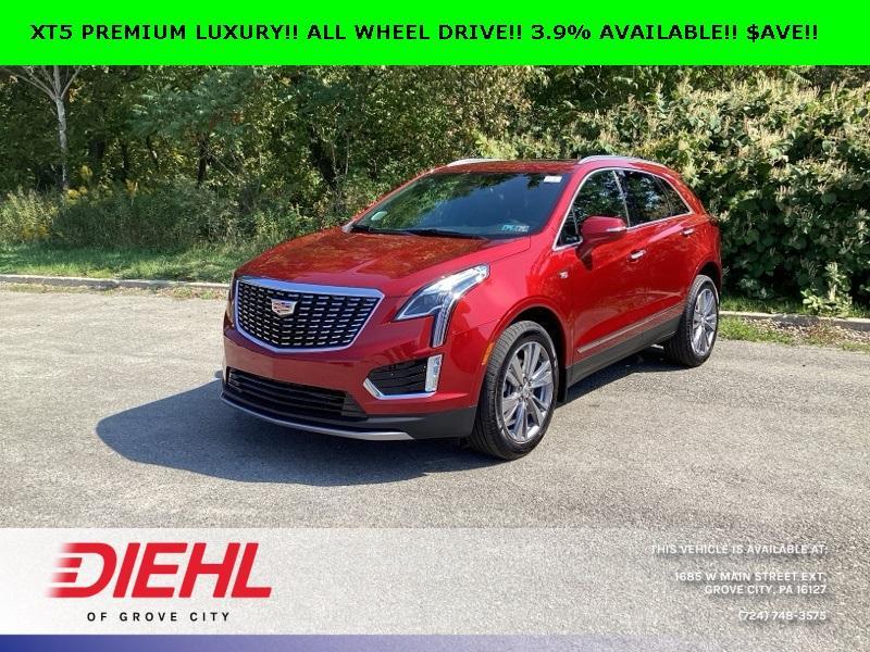 new 2024 Cadillac XT5 car, priced at $50,909