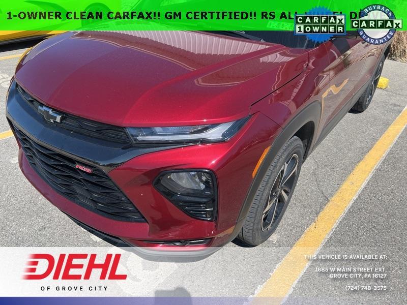 used 2023 Chevrolet TrailBlazer car, priced at $25,987