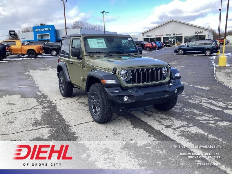 new 2025 Jeep Wrangler car, priced at $40,300