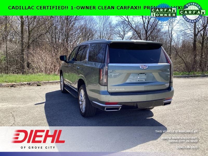 used 2024 Cadillac Escalade car, priced at $87,000