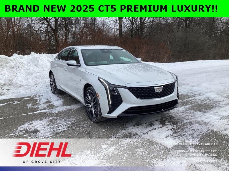 new 2025 Cadillac CT5 car, priced at $62,543