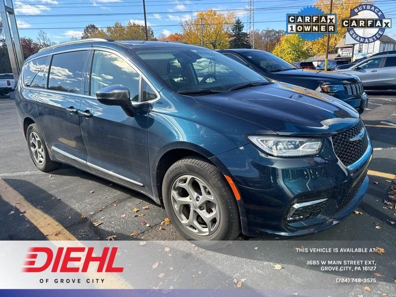 used 2023 Chrysler Pacifica car, priced at $39,987