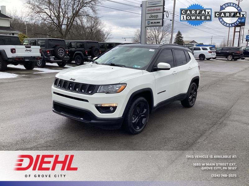 used 2019 Jeep Compass car, priced at $17,587