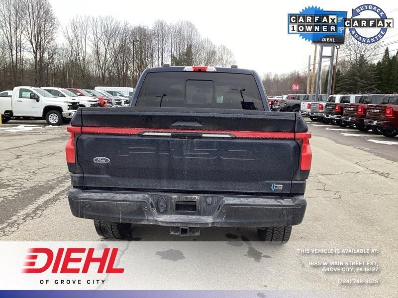 used 2022 Ford F-150 Lightning car, priced at $45,987