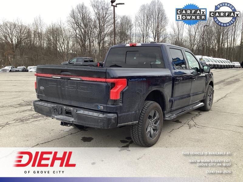 used 2022 Ford F-150 Lightning car, priced at $45,987