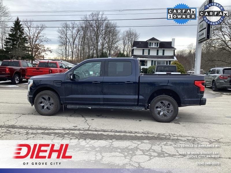 used 2022 Ford F-150 Lightning car, priced at $45,987