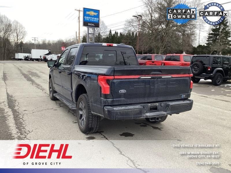 used 2022 Ford F-150 Lightning car, priced at $45,987