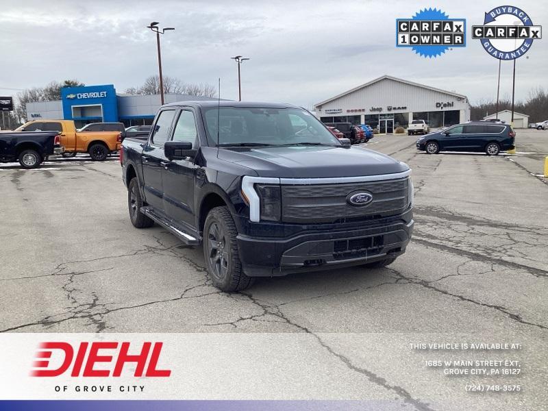 used 2022 Ford F-150 Lightning car, priced at $45,987