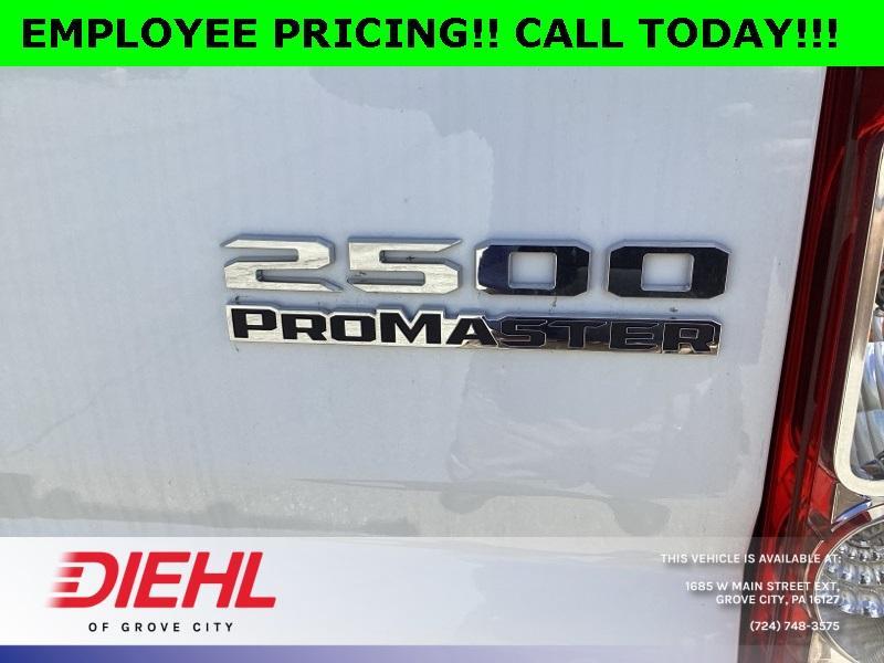new 2024 Ram ProMaster 2500 car, priced at $52,770