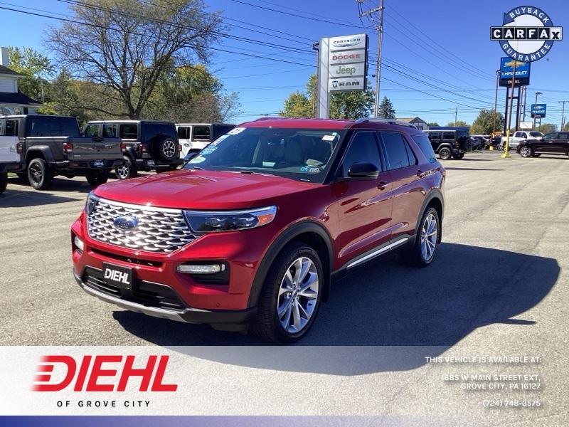 used 2021 Ford Explorer car, priced at $32,987