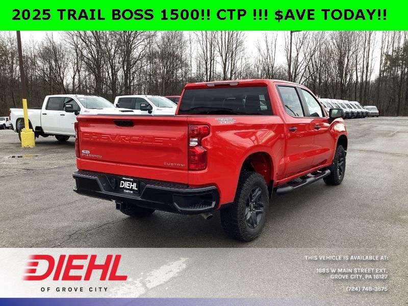 new 2025 Chevrolet Silverado 1500 car, priced at $43,500