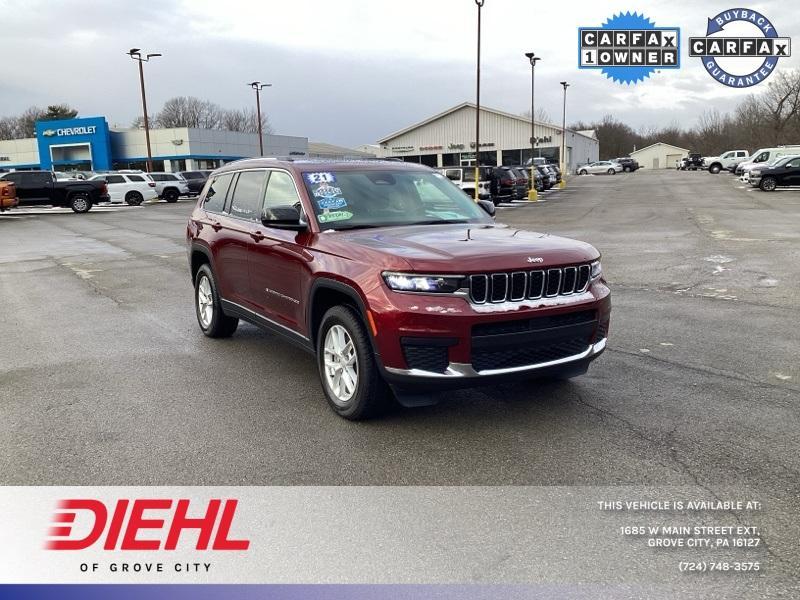 used 2021 Jeep Grand Cherokee L car, priced at $31,587