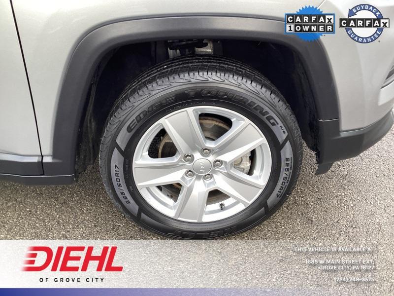 used 2022 Jeep Compass car, priced at $21,887