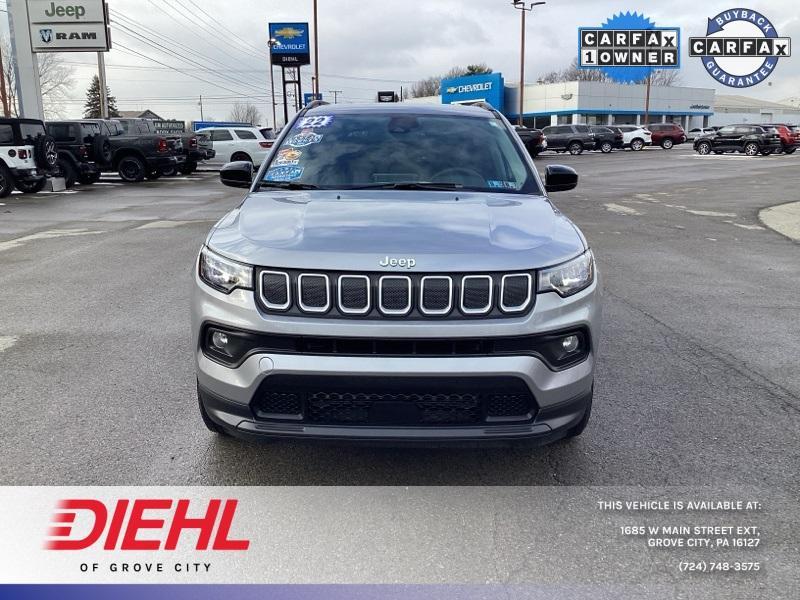 used 2022 Jeep Compass car, priced at $21,887