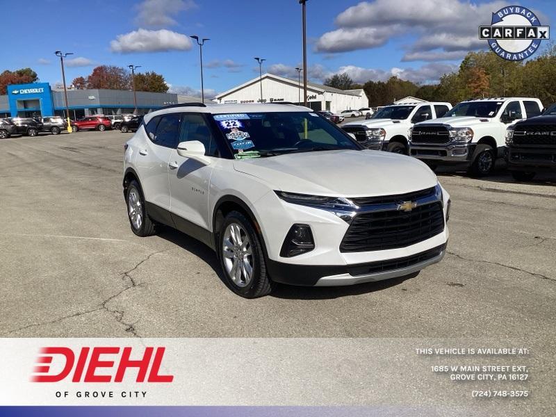 used 2022 Chevrolet Blazer car, priced at $30,587