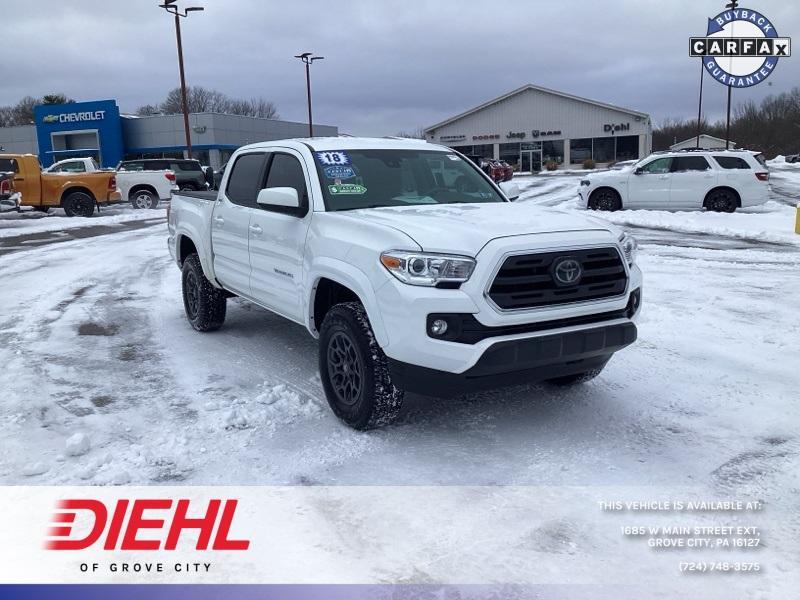 used 2018 Toyota Tacoma car, priced at $27,987