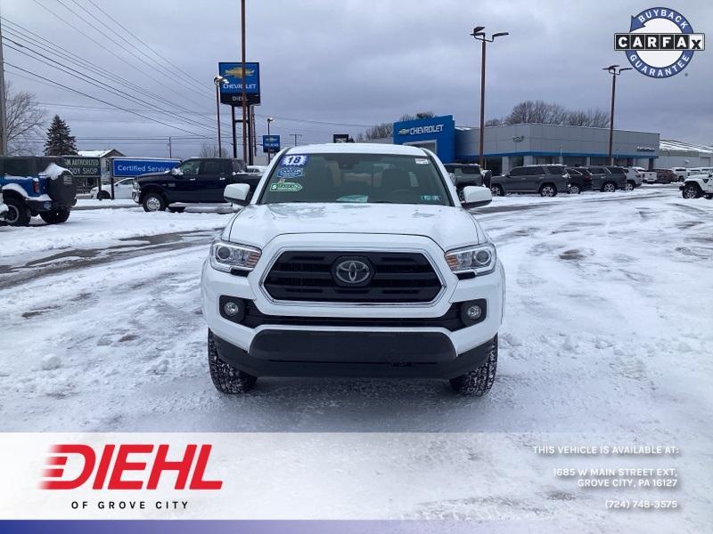 used 2018 Toyota Tacoma car, priced at $27,987