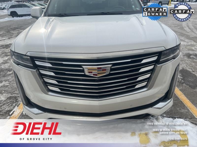 used 2022 Cadillac Escalade car, priced at $76,987