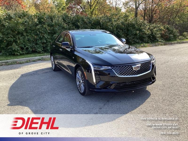 new 2025 Cadillac CT4 car, priced at $47,174