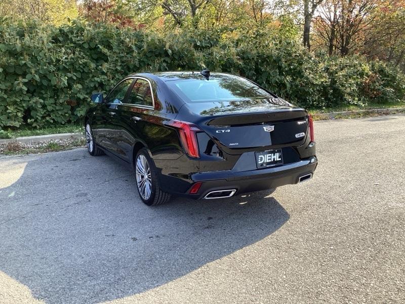 new 2025 Cadillac CT4 car, priced at $45,300