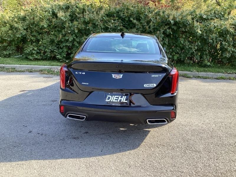 new 2025 Cadillac CT4 car, priced at $45,300