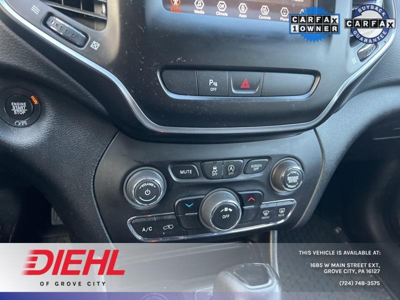 used 2019 Jeep Cherokee car, priced at $15,987