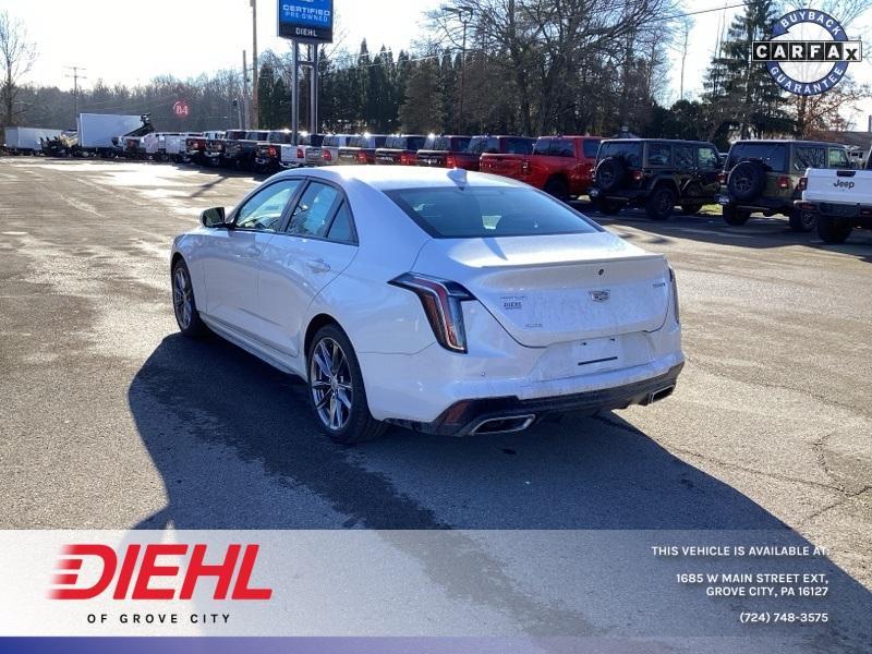 used 2021 Cadillac CT4 car, priced at $27,987