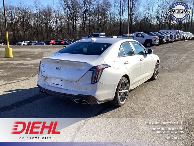 used 2021 Cadillac CT4 car, priced at $27,987